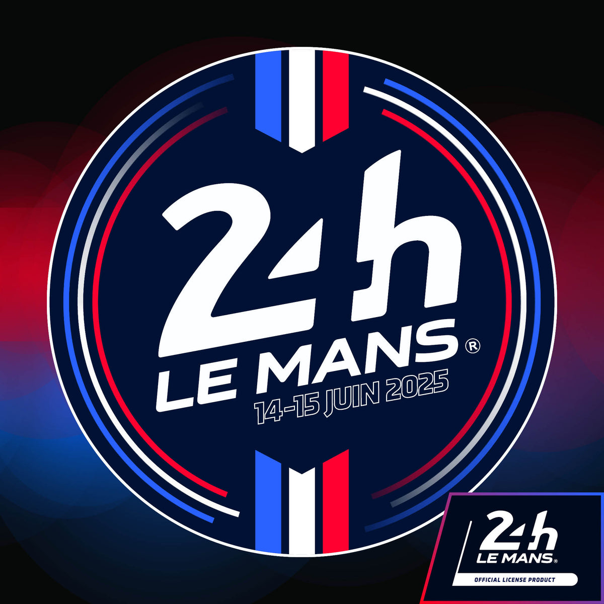 Official Le Mans Chevron Roundel Sticker