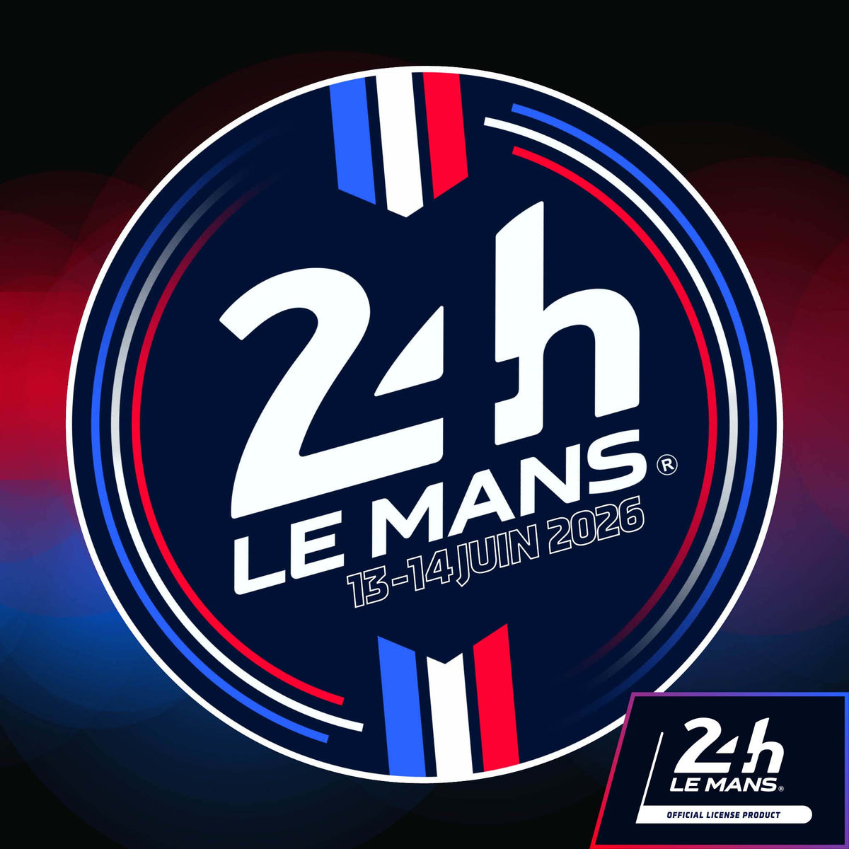 Official Le Mans Chevron Roundel Sticker