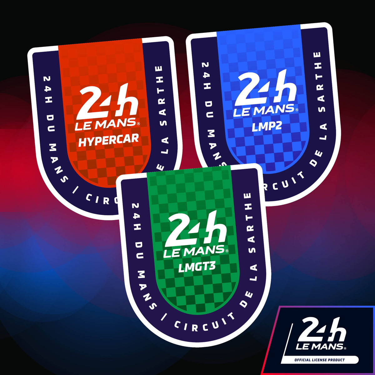 Official Le Mans 24h Class Tabs (Pair)