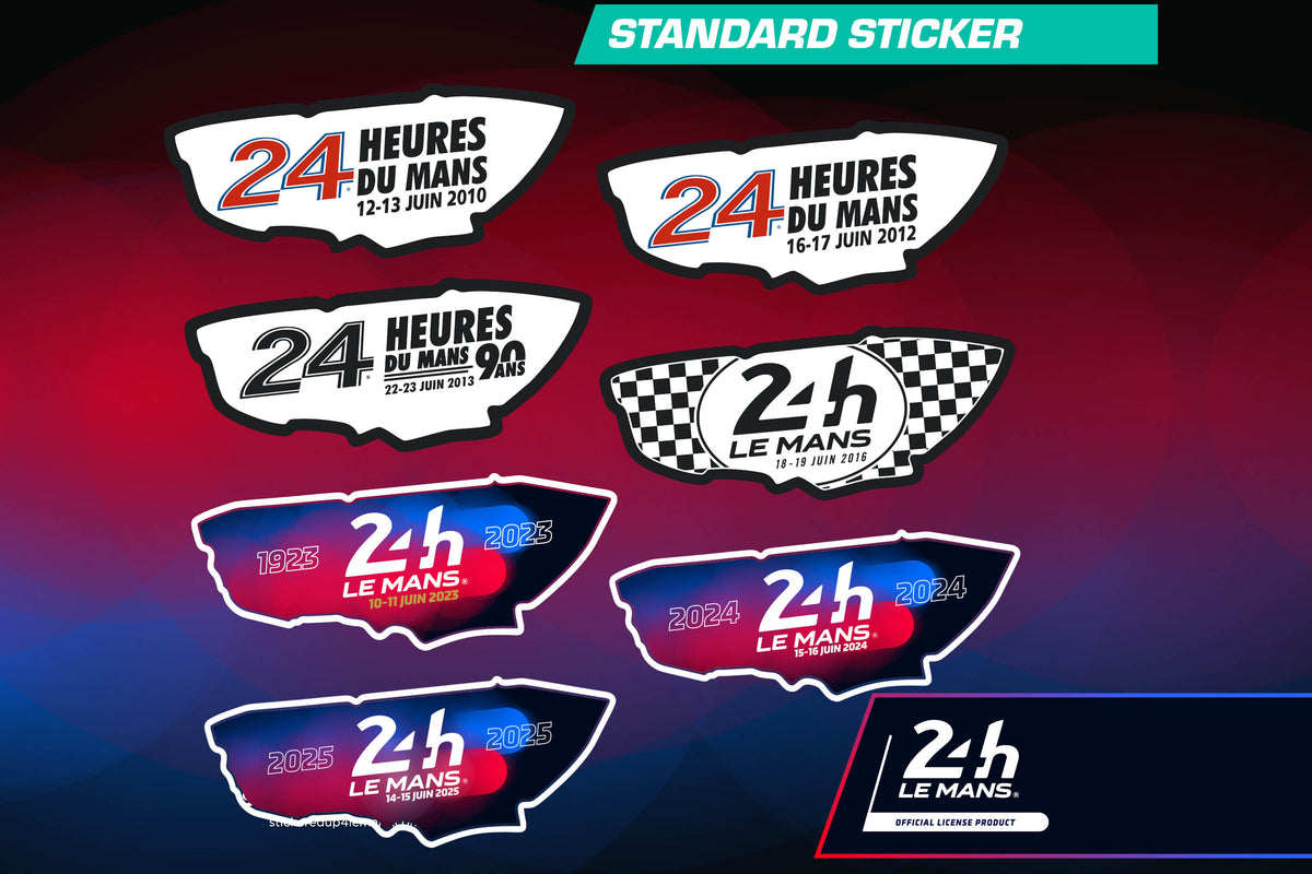 Le Mans 24h Commemorative Year Standard Sticker