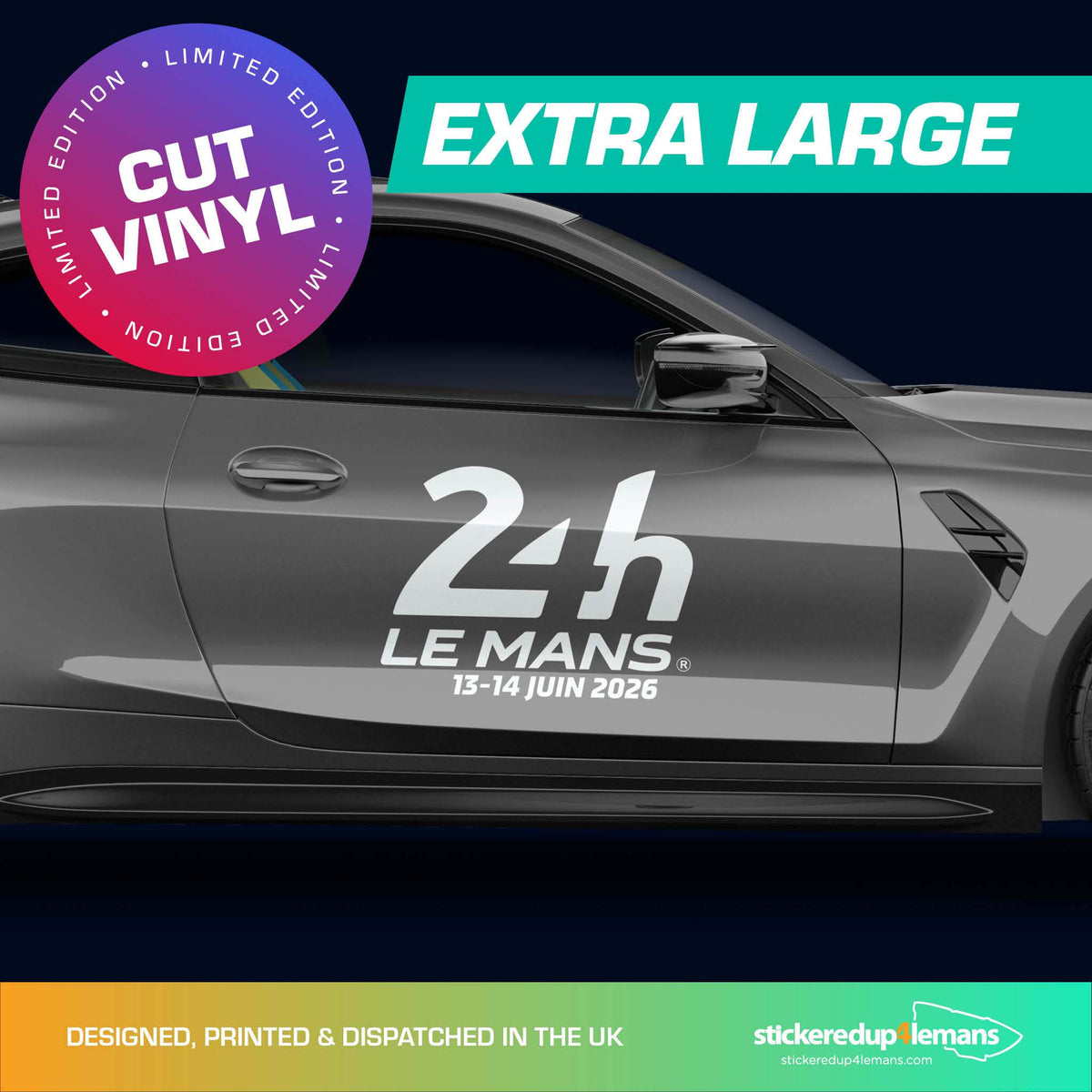 Official Le Mans 24h Le Mans &amp; Dates - LIMITED EDITION CUT VINYL