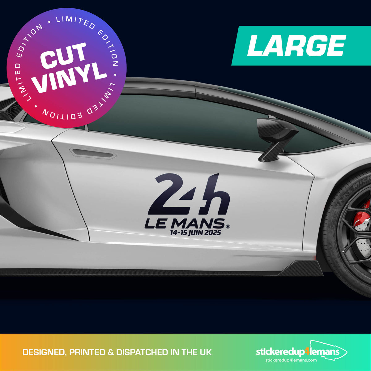 Official Le Mans 24h Le Mans &amp; Dates - LIMITED EDITION CUT VINYL