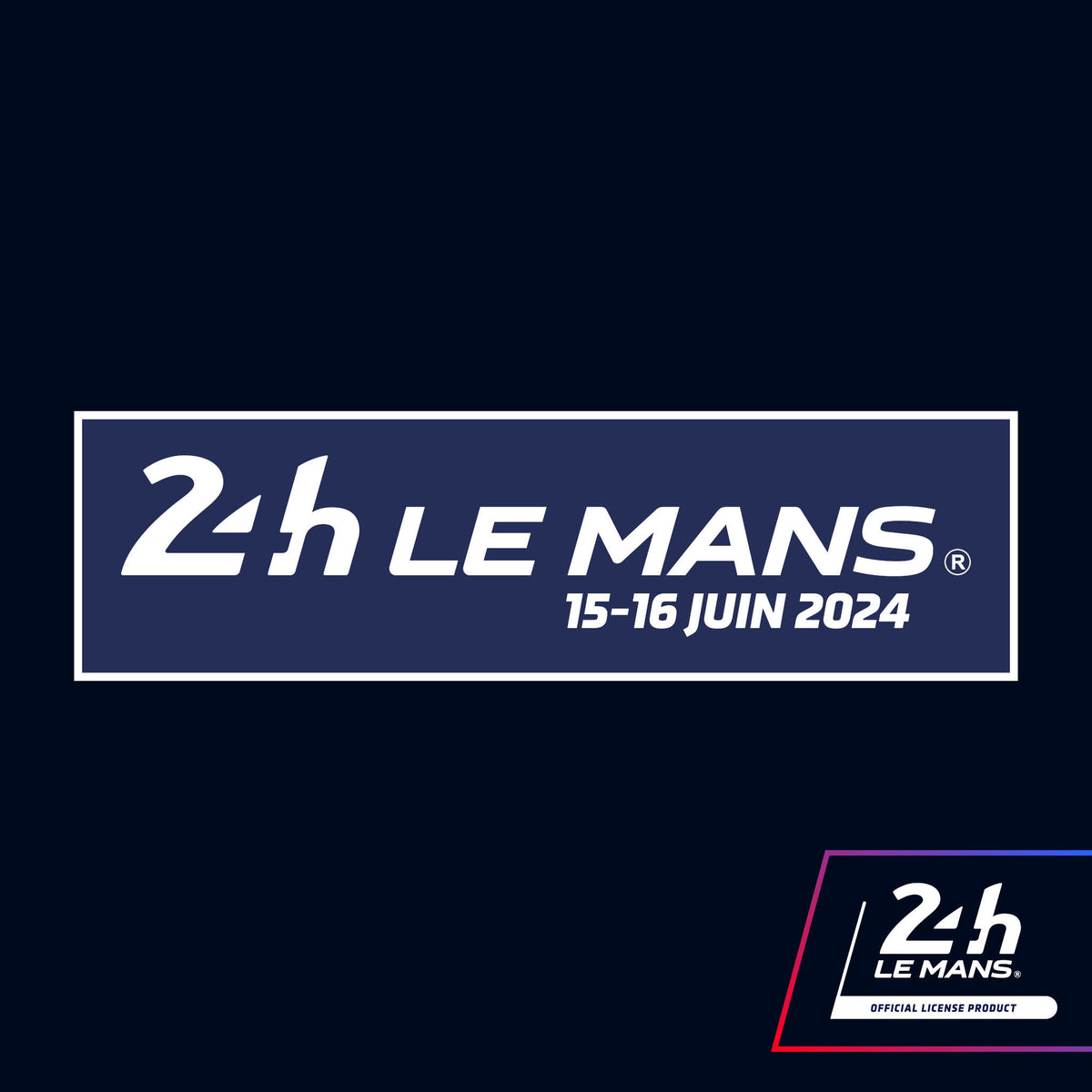 Official Le Mans Bumper Sticker