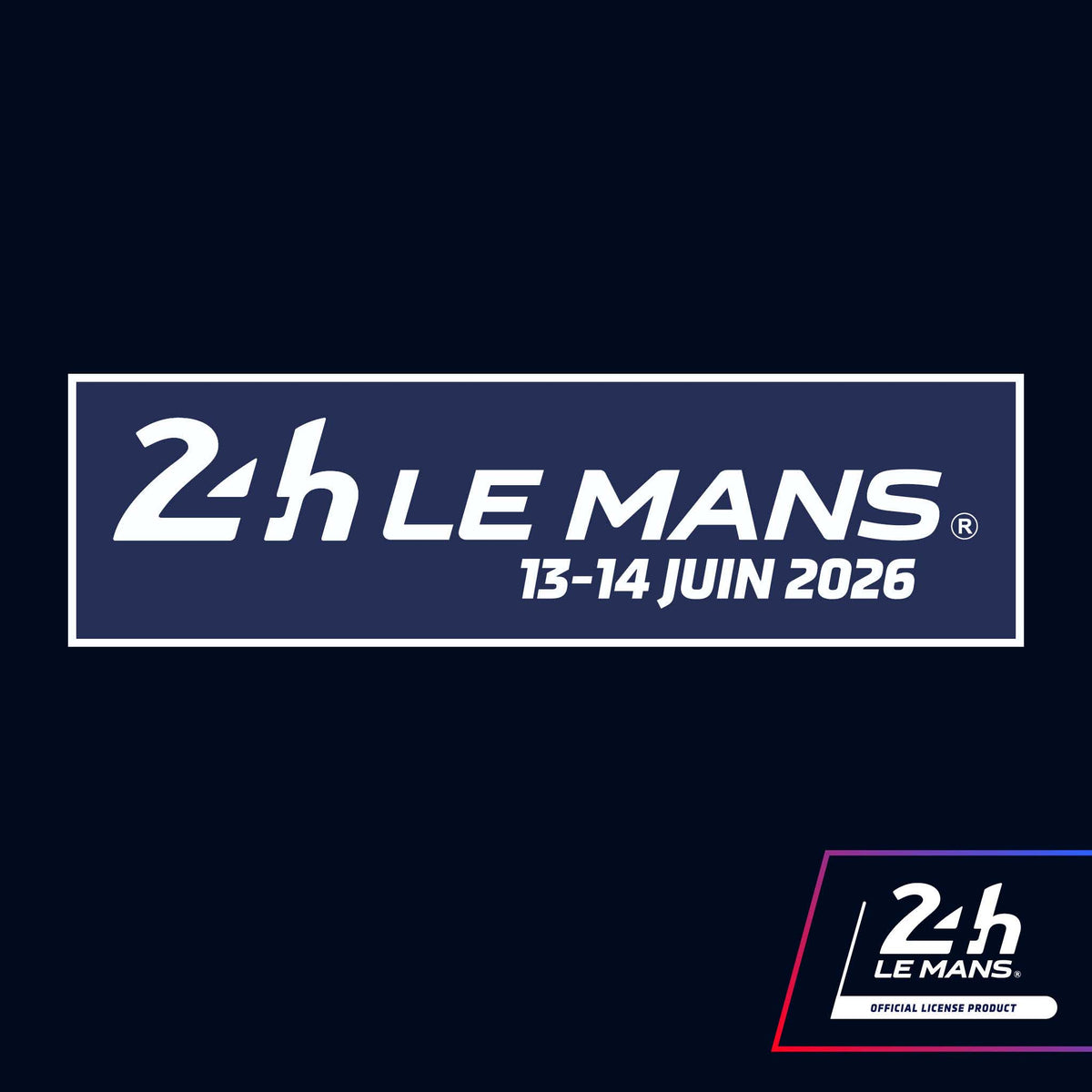 Official Le Mans Bumper Sticker