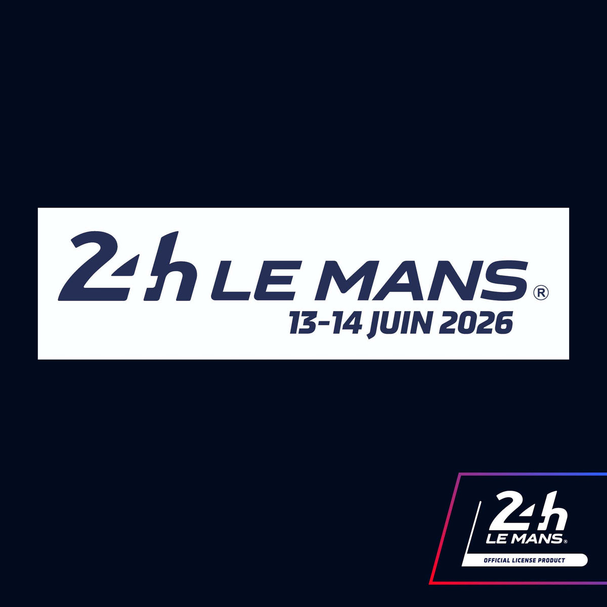 Official Le Mans Bumper Sticker