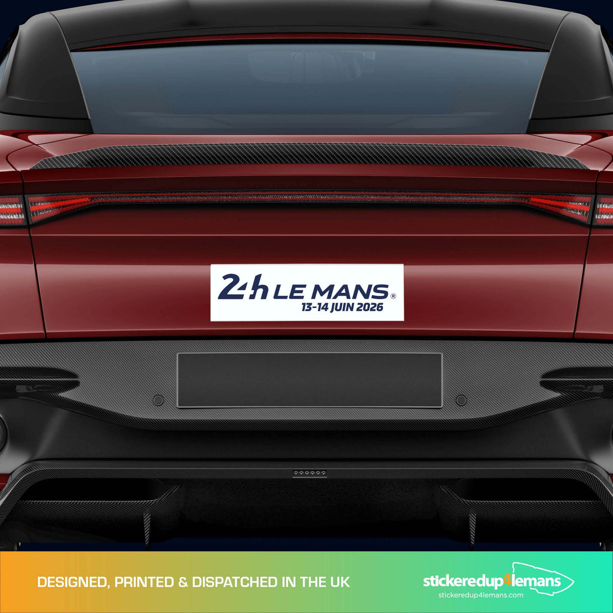 Official Le Mans Bumper Sticker