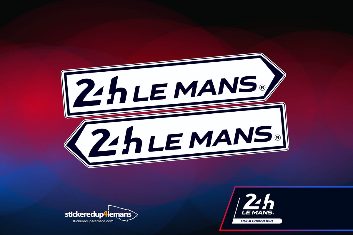 Official 24h Road Sign Sticker