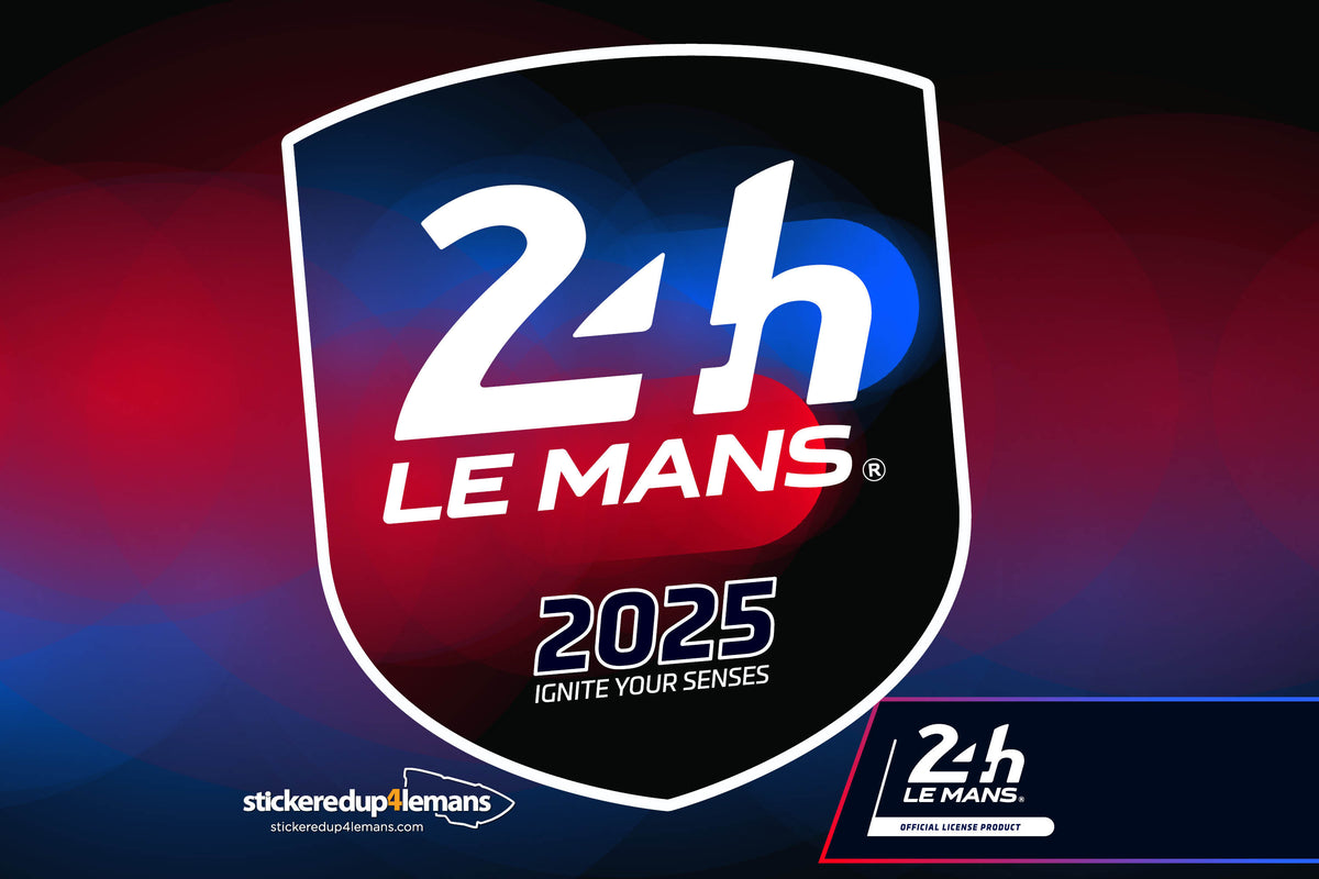 Official 24h Le Mans Shield Stickers