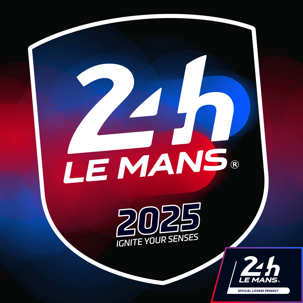 Official 24h Le Mans Shield Stickers