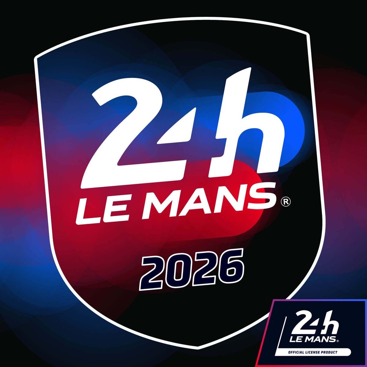 Official 24h Le Mans Shield Stickers