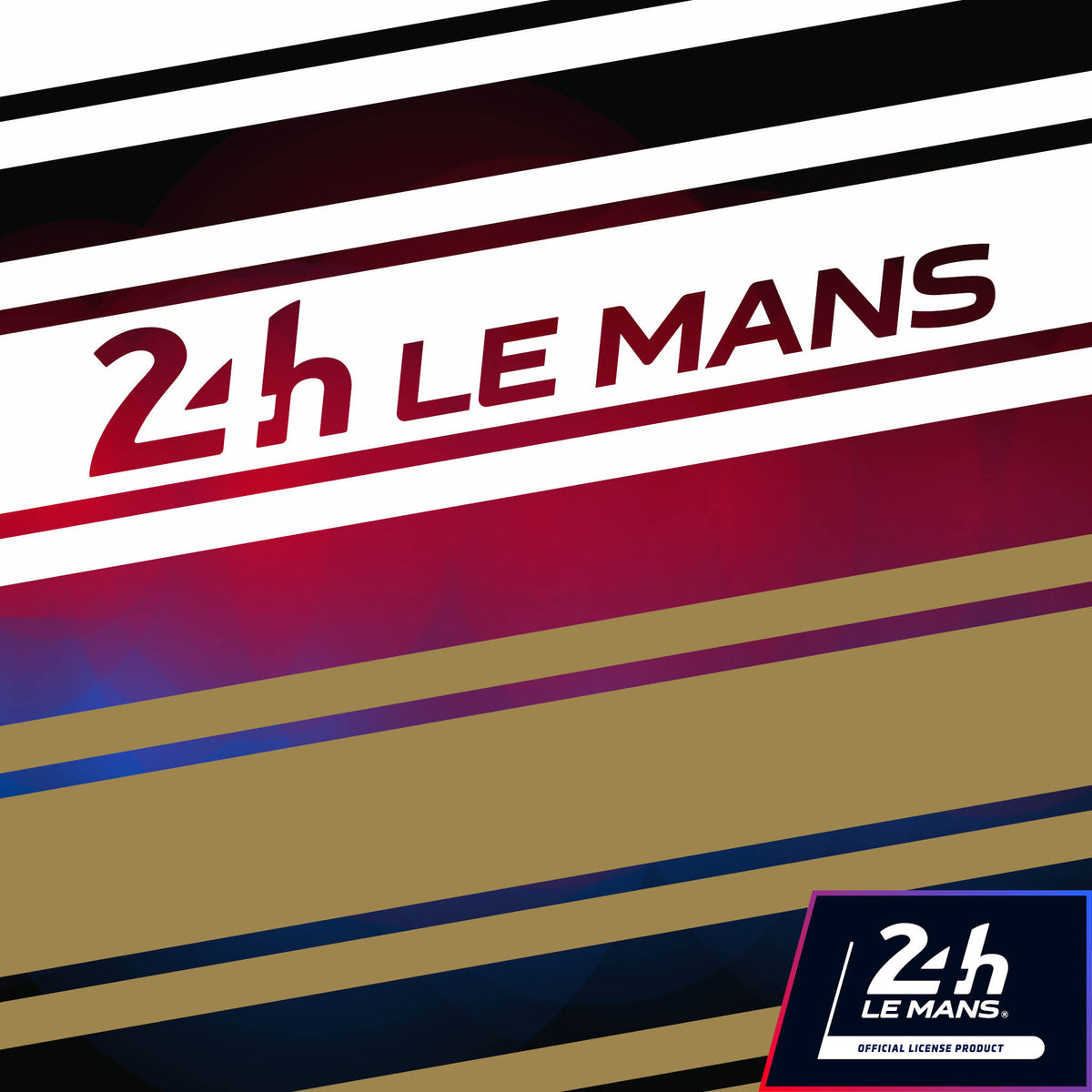 Official Le Mans 24h Le Mans Side-Stripes Stickers (Set)