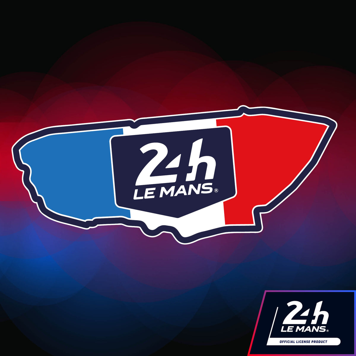 Official Le Mans Tricolore Circuit Sticker