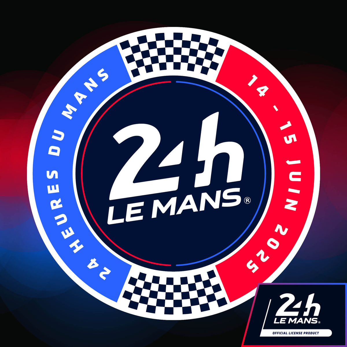 Official Le Mans Tricolore Le Mans Roundel Sticker