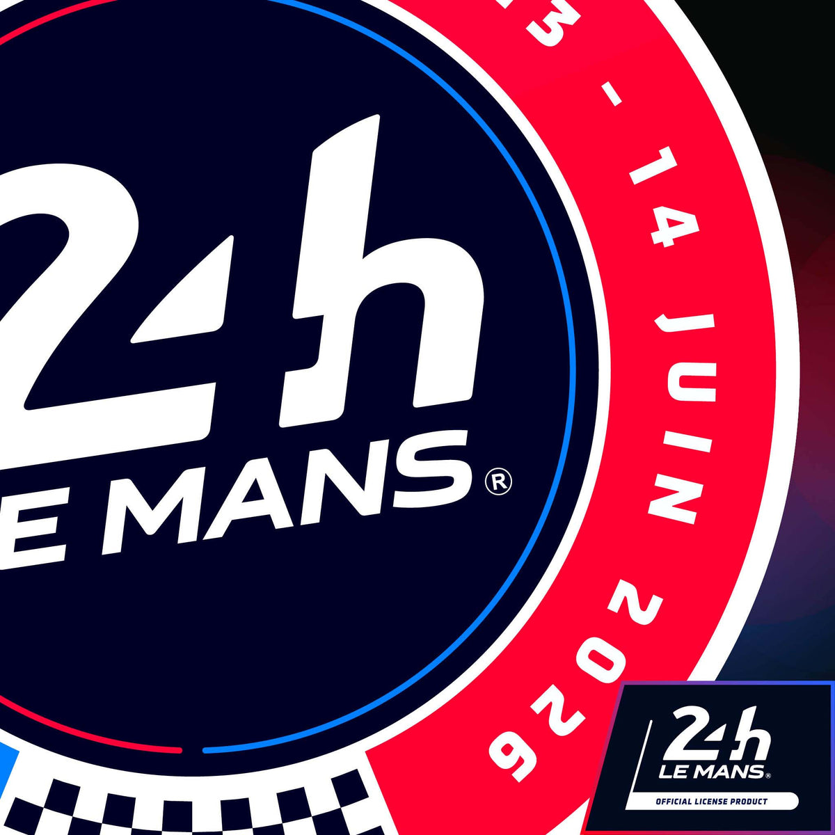 Official Le Mans Tricolore Le Mans Roundel Sticker