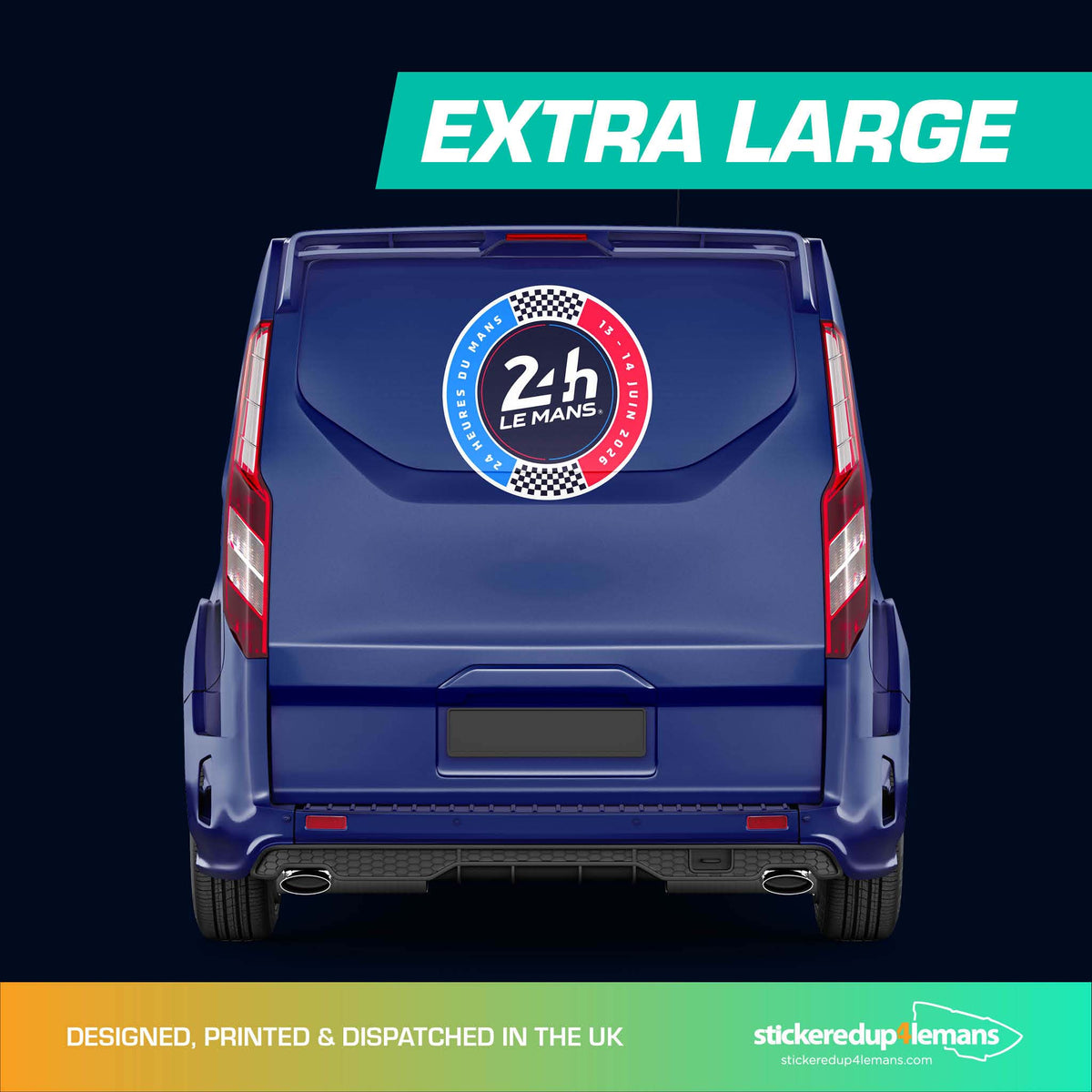 Official Le Mans Tricolore Le Mans Roundel Sticker