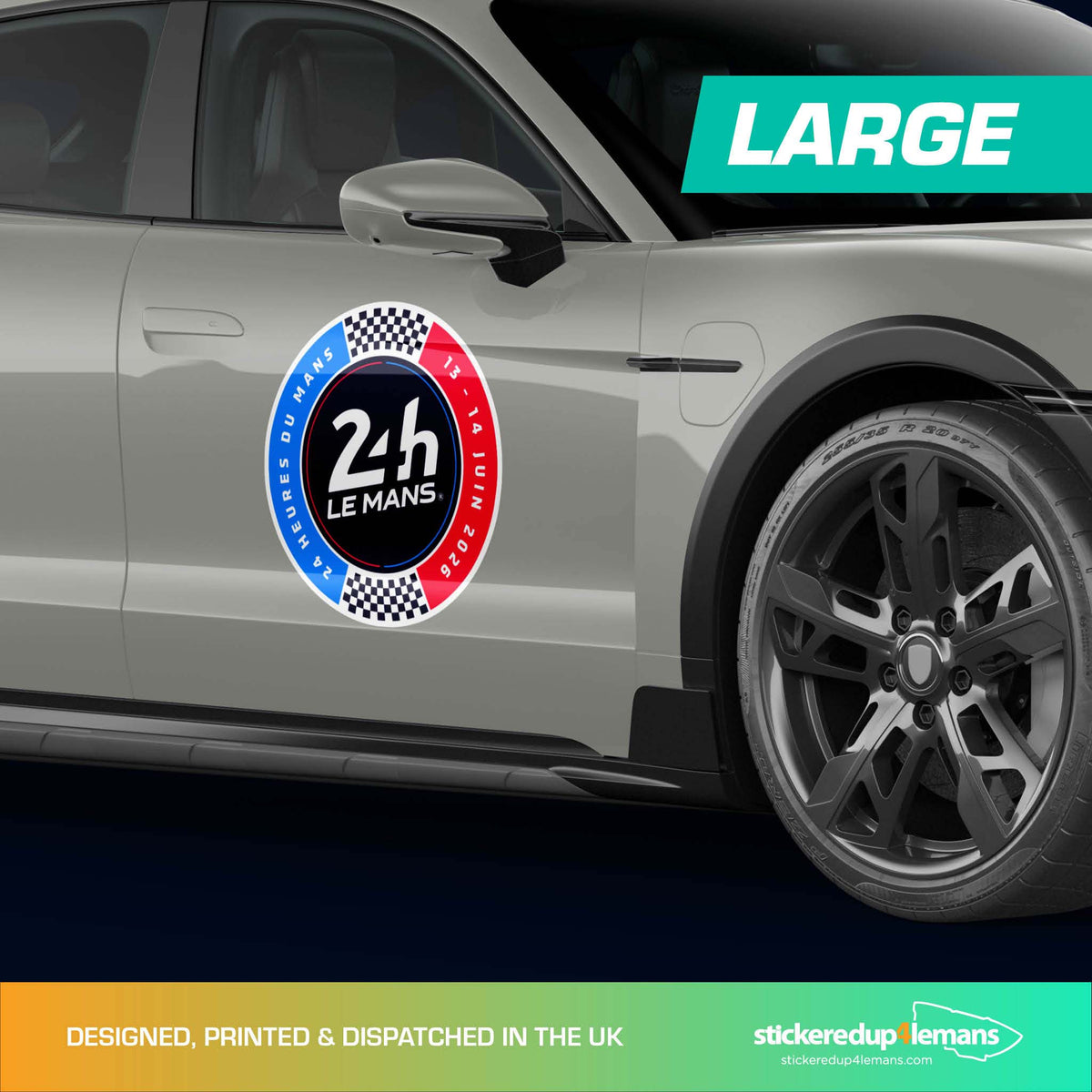 Official Le Mans Tricolore Le Mans Roundel Sticker