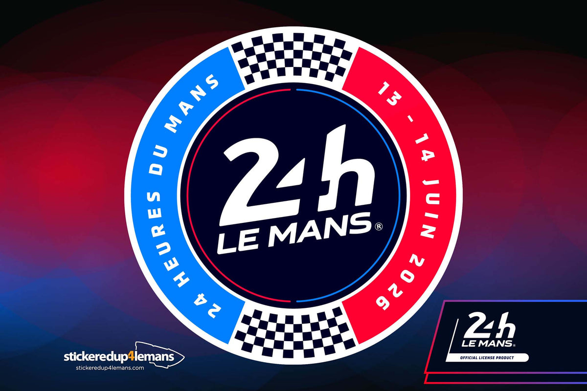 Official Le Mans Tricolore Le Mans Roundel Sticker