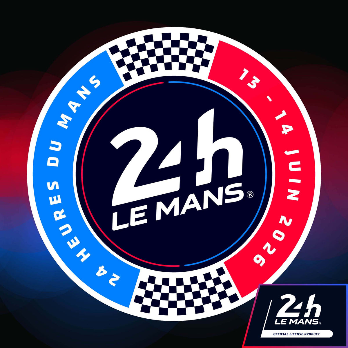 Official Le Mans Tricolore Le Mans Roundel Sticker