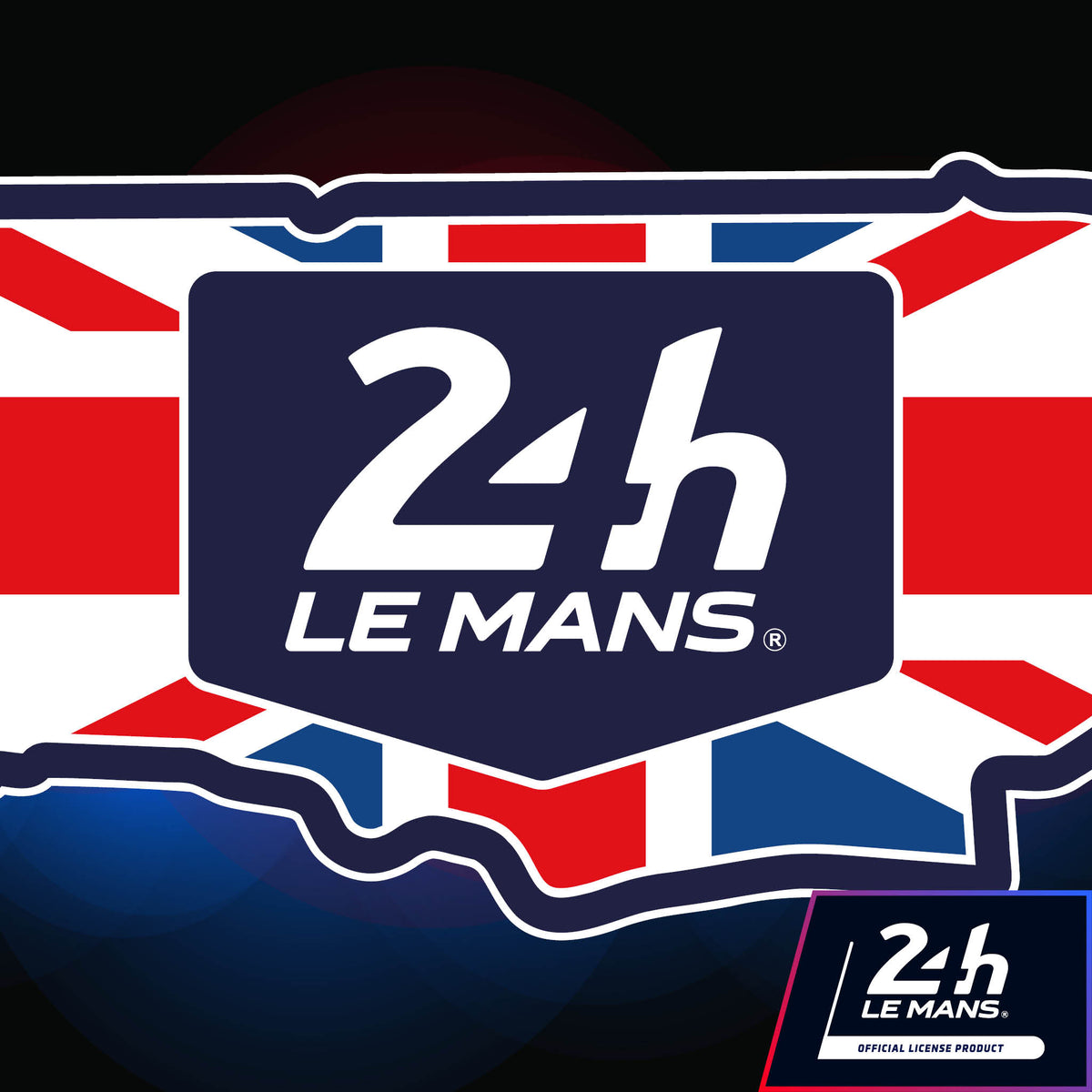 Official Le Mans Union Flag Circuit Sticker