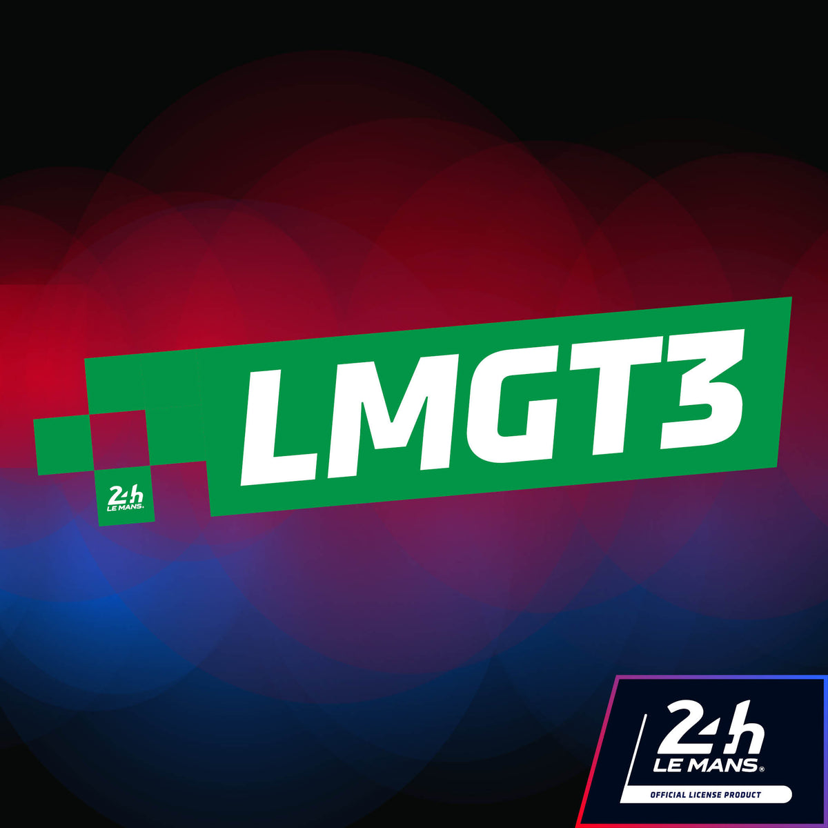 Official Le Mans 24h Chequered Class Banners Sticker