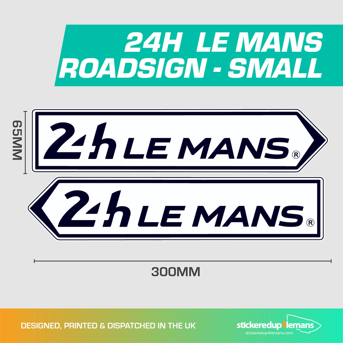 Official 24h Road Sign Sticker