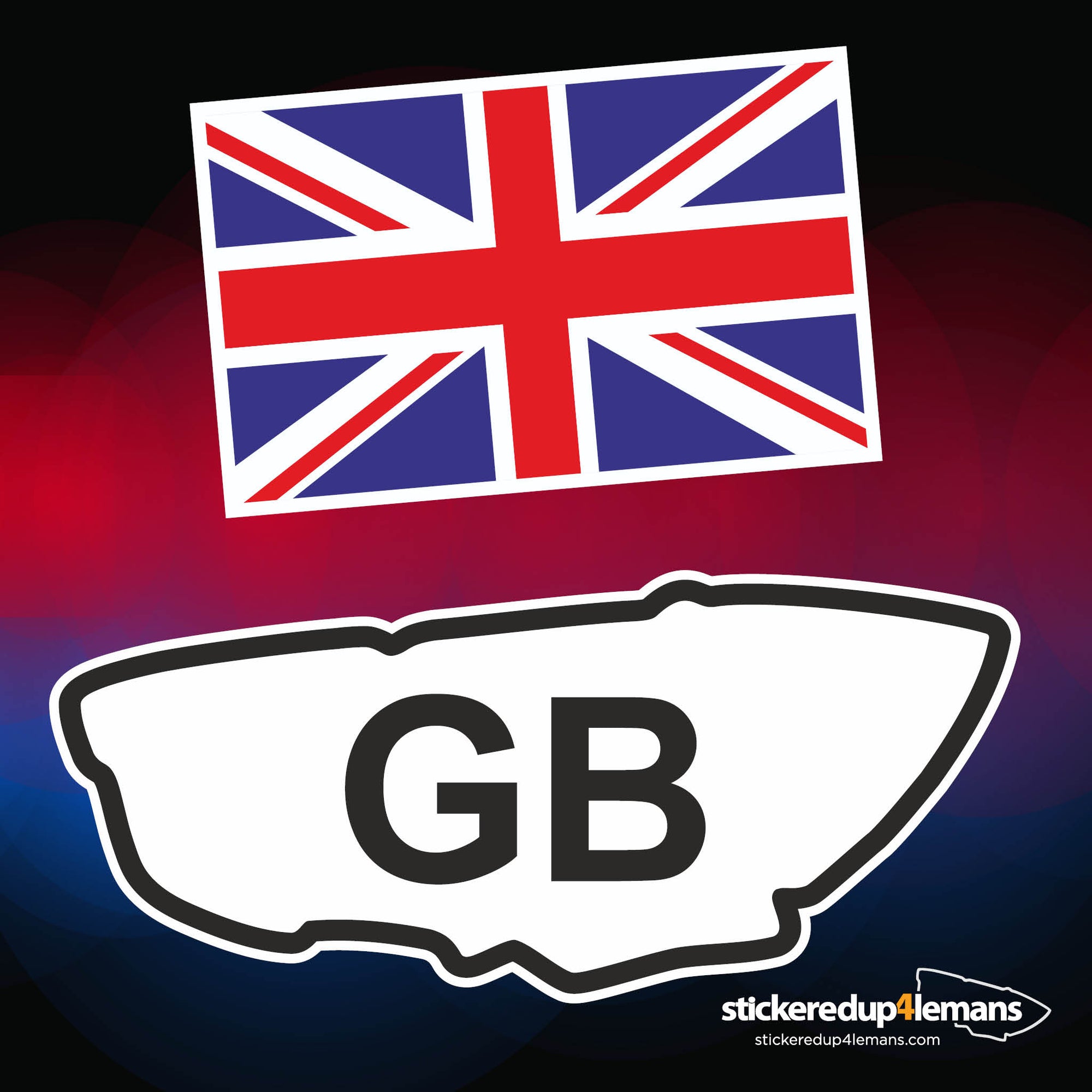 Country Identification Travel Stickers - Country Code & Flag ...