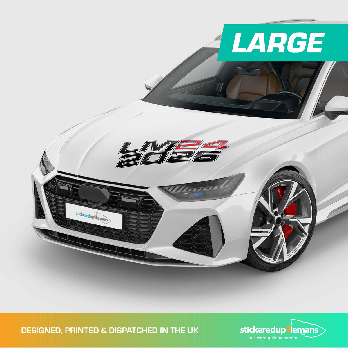 LM242026 Strapline Sticker
