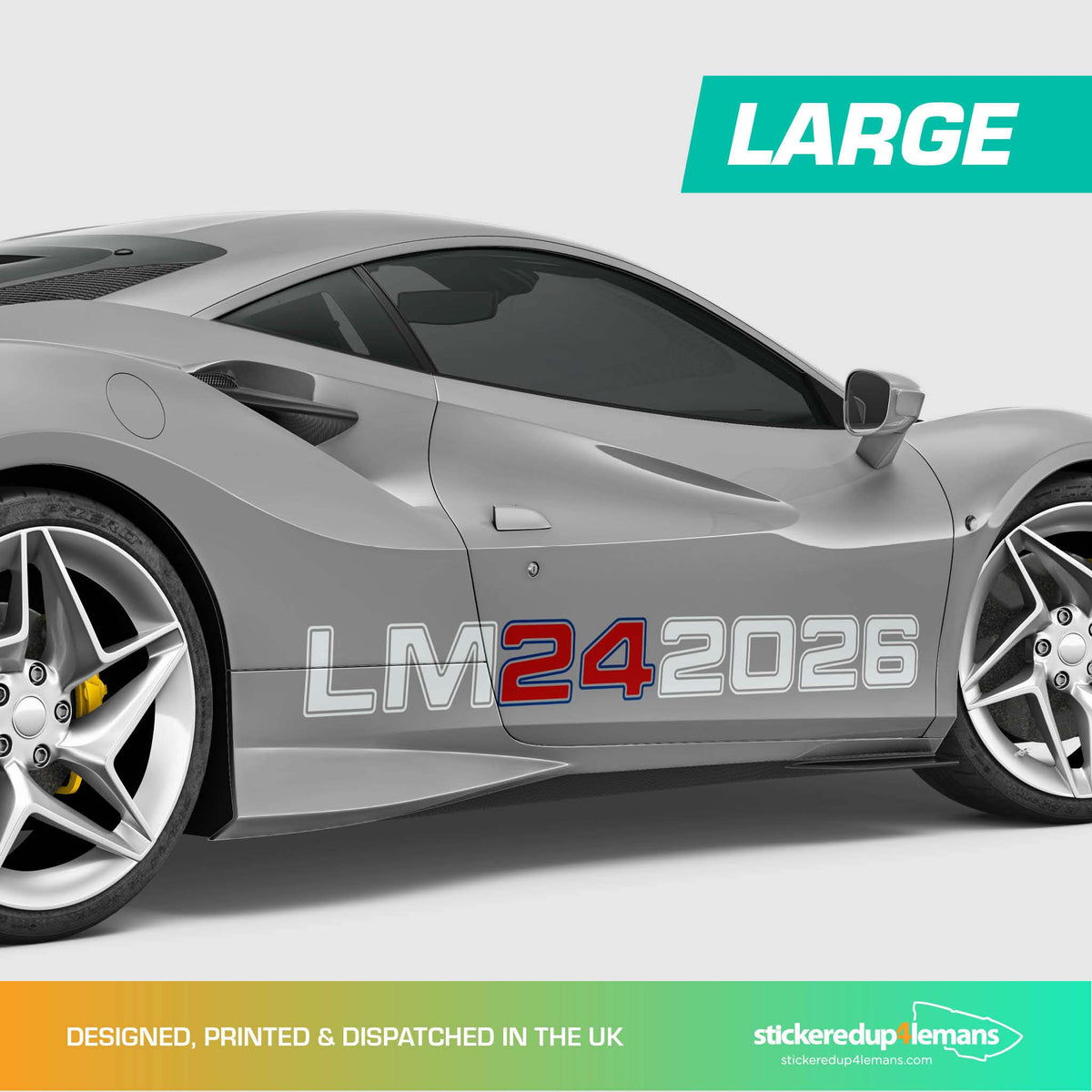 LM242026 Strapline Sticker