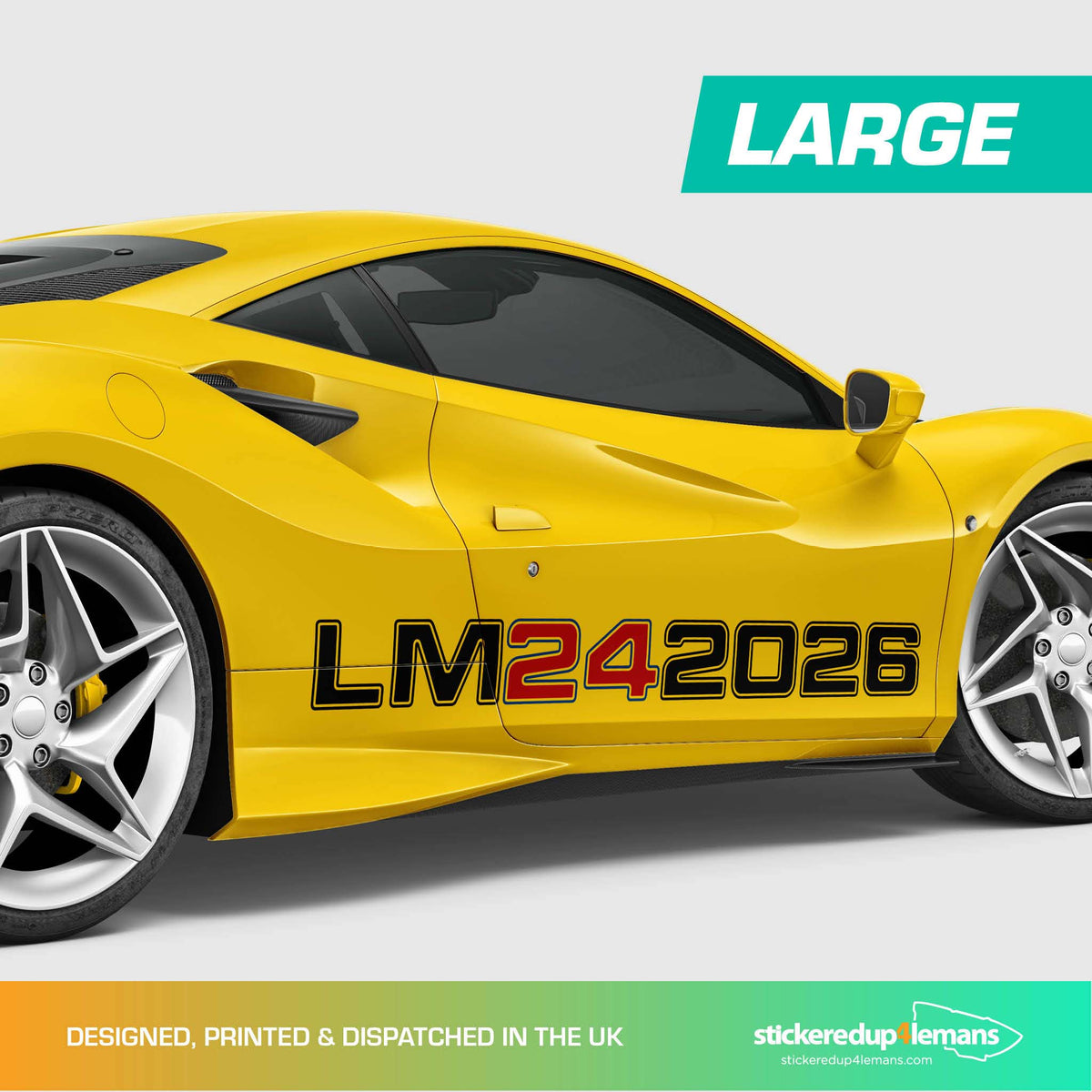 LM242026 Strapline Sticker