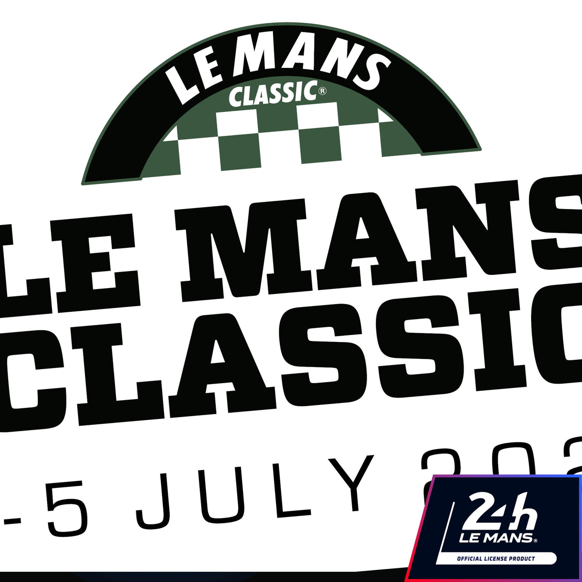 Le Mans Classic Logo with Date 2026 - StickeredUp4LeMans
