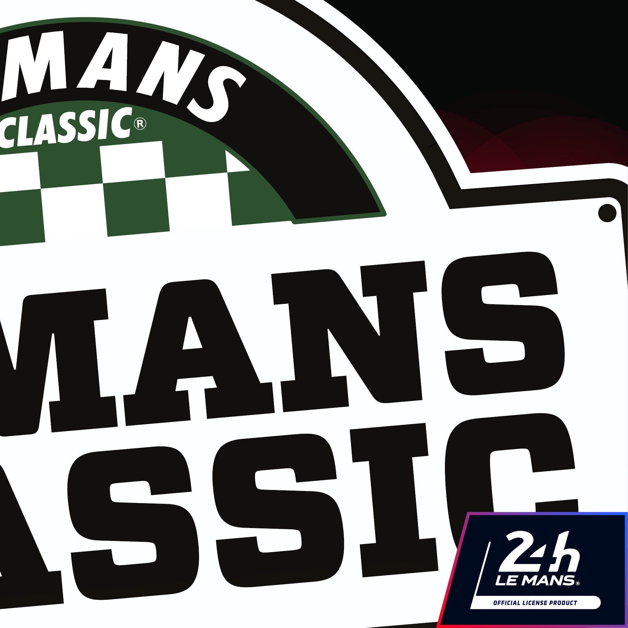 Le Mans Classic Rally Plate Sticker | 24h Decals - StickeredUp4LeMans