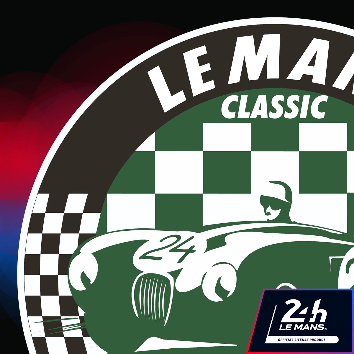 Le Mans Classic 2026 Roundel Sticker - StickeredUp4LeMans