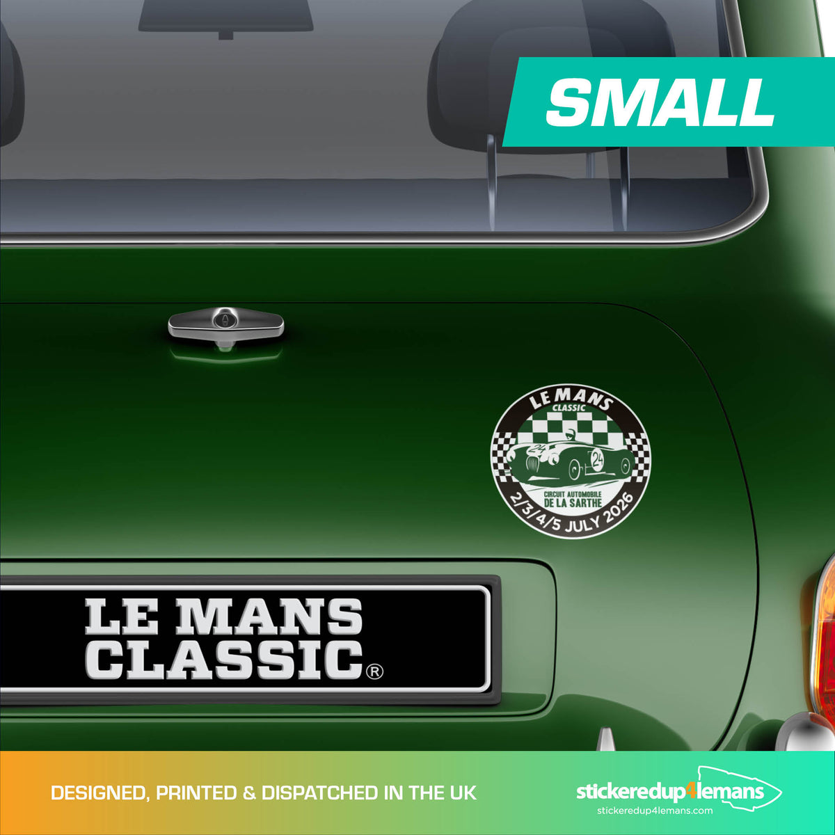 Le Mans Classic 2026 Roundel Sticker - StickeredUp4LeMans