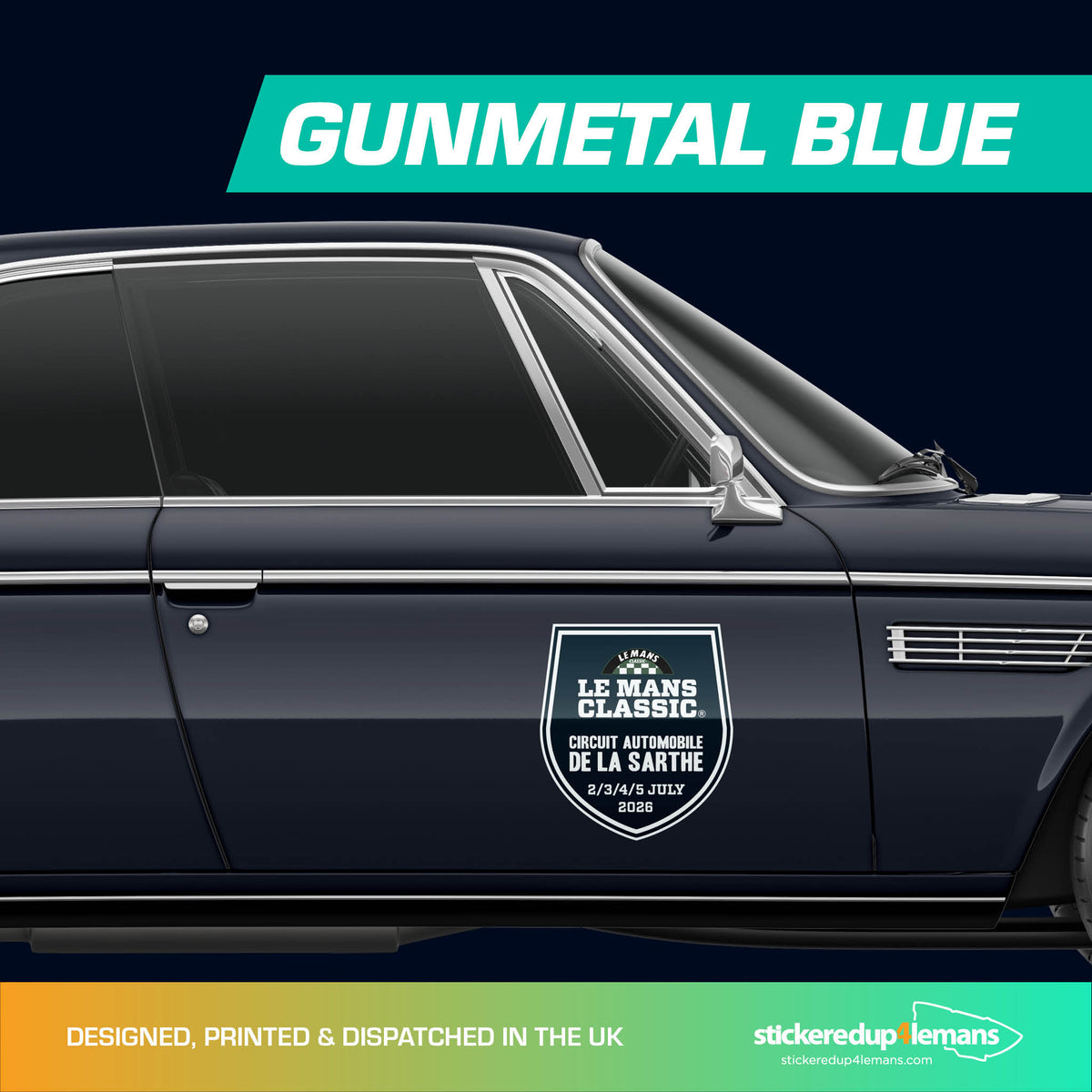 Le Mans Classic Shield - StickeredUp4LeMans