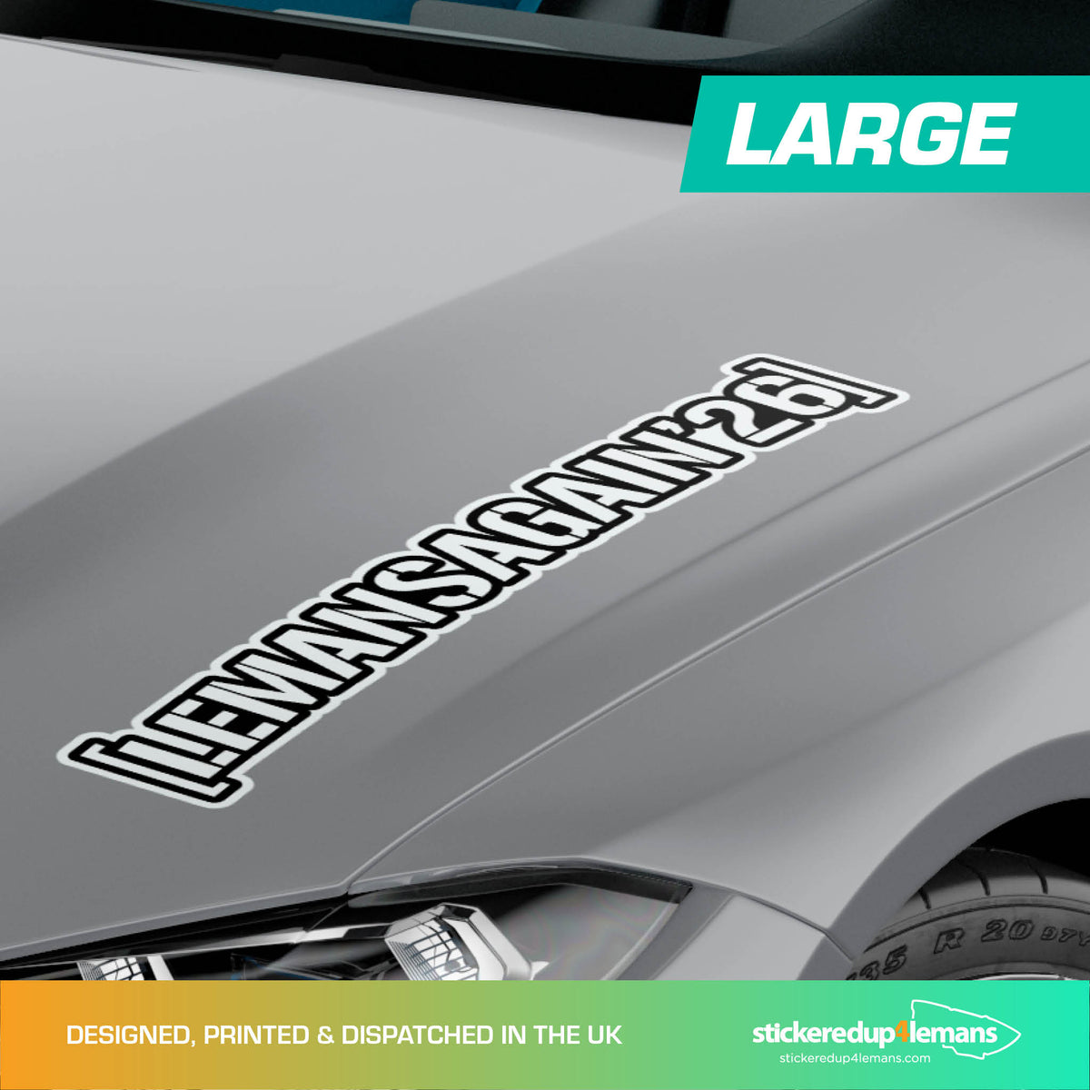 LeMansAgain Sticker - StickeredUp4LeMans