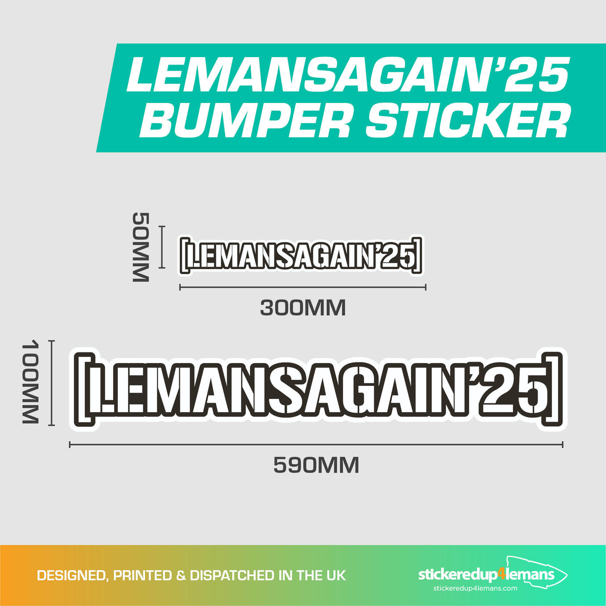 LeMansAgain Sticker