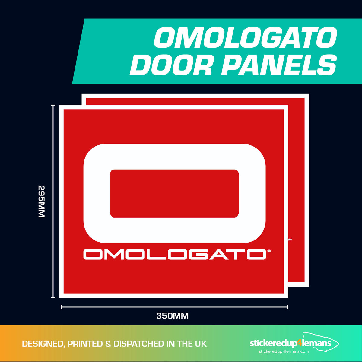 Omologato Door Panels - StickeredUp4LeMans