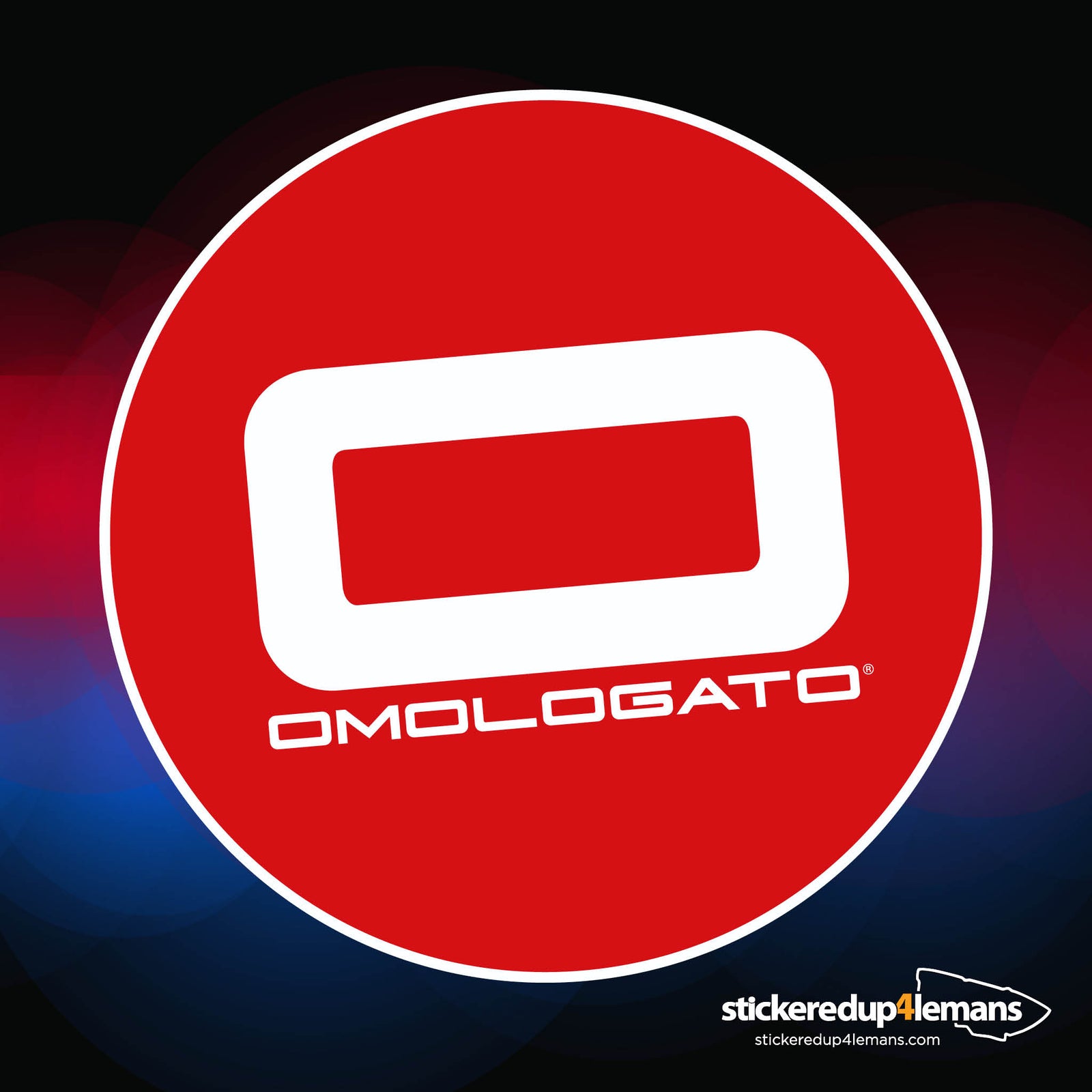 Omologato Door Roundels - StickeredUp4LeMans