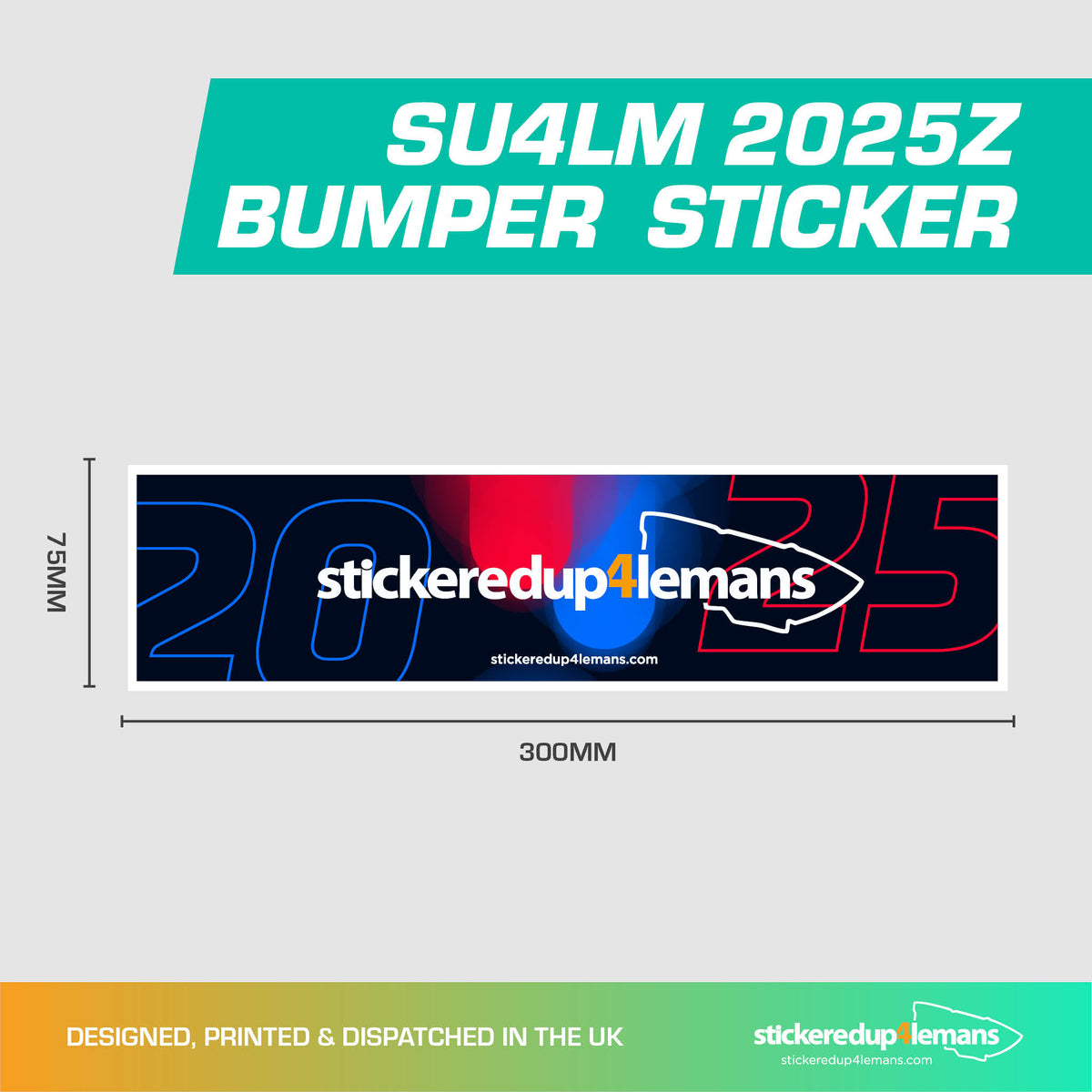 SU4LM 2025 Bumper Sticker