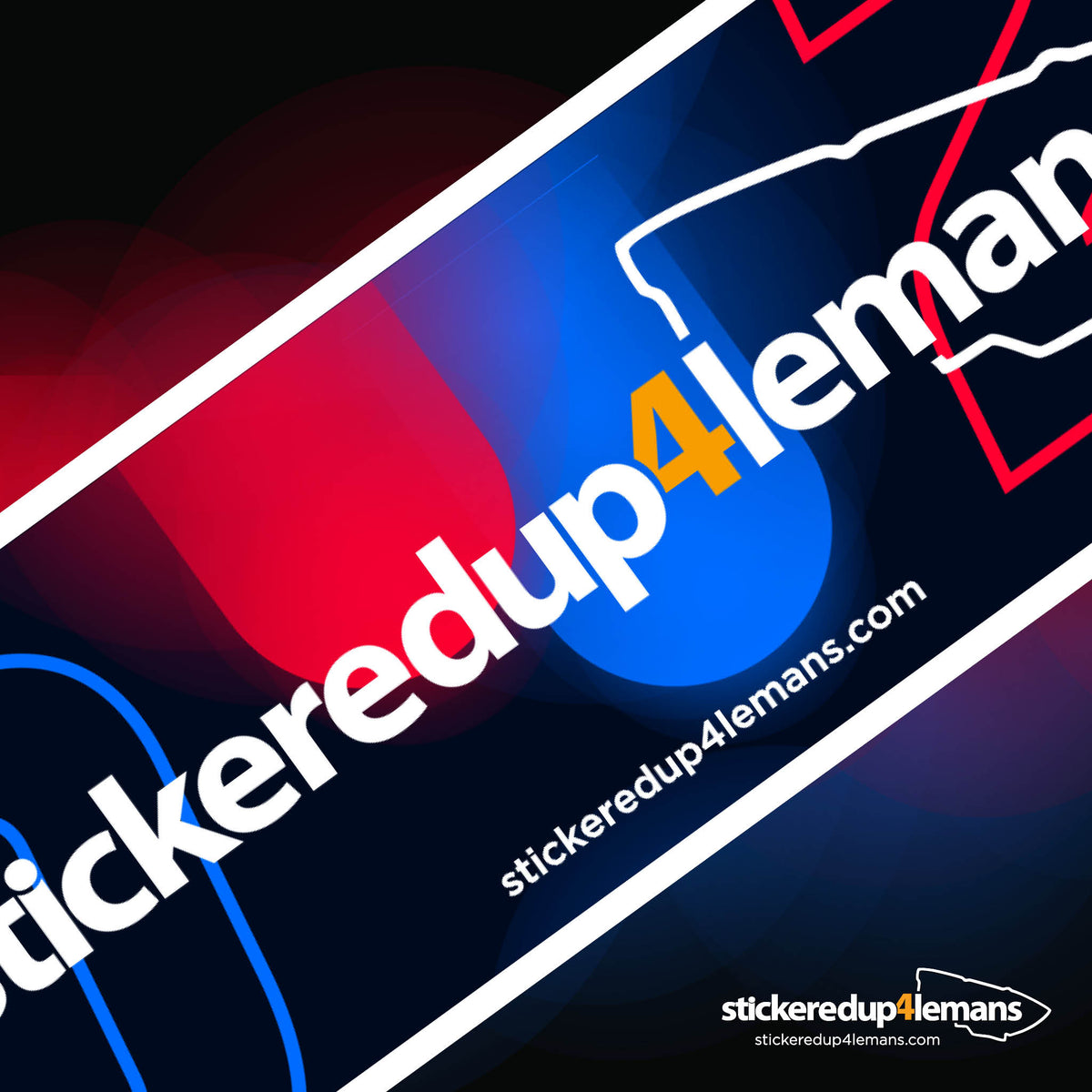 SU4LM 2026 Bumper Sticker - StickeredUp4LeMans