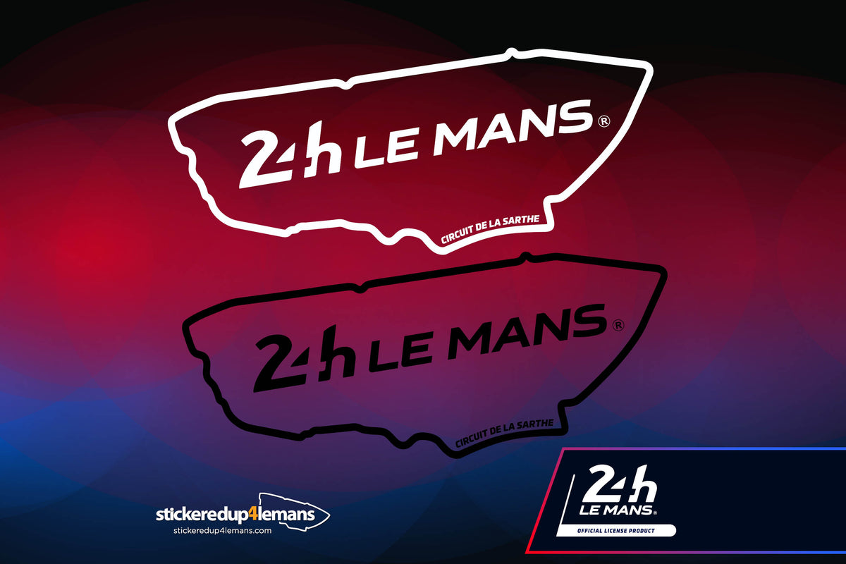 Small 24h Le Mans Circuit de la Sarthe Bumper Sticker