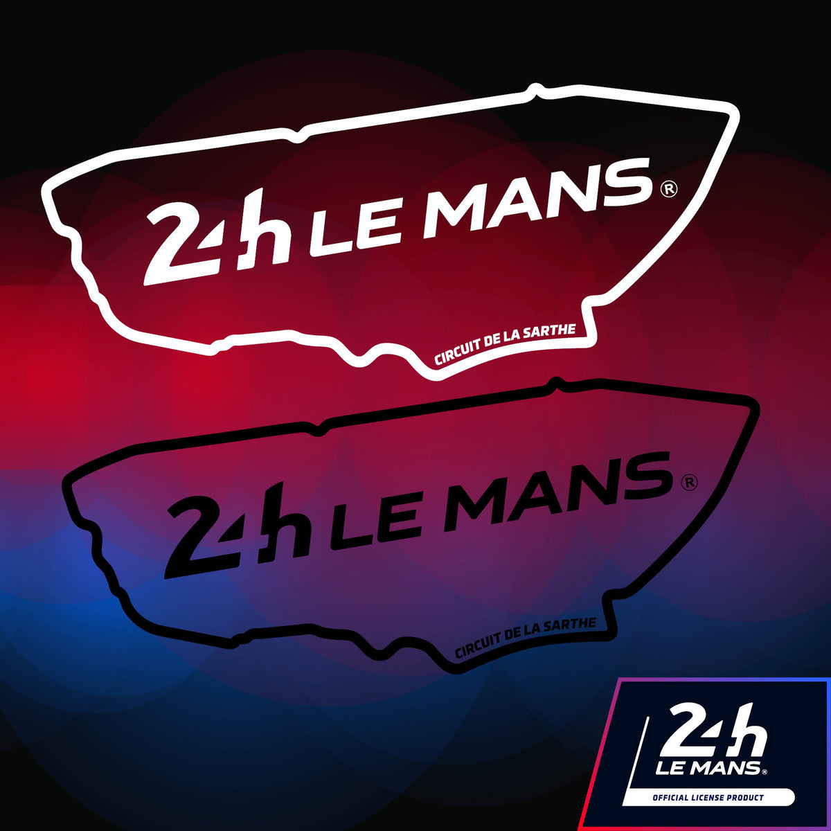 Small 24h Le Mans Circuit de la Sarthe Bumper Sticker