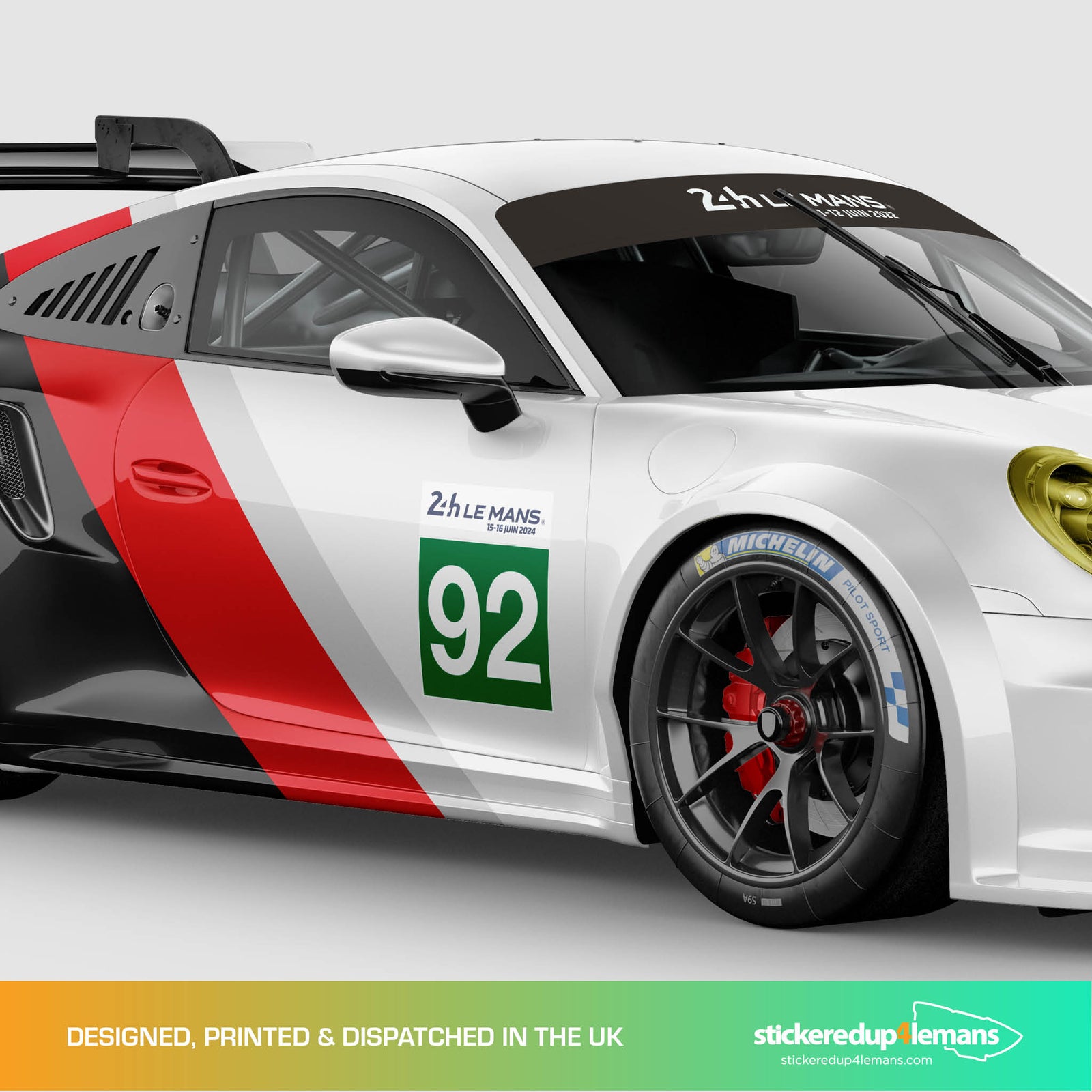 WEC Le Mans Style Class Numbers (Pair) - StickeredUp4LeMans