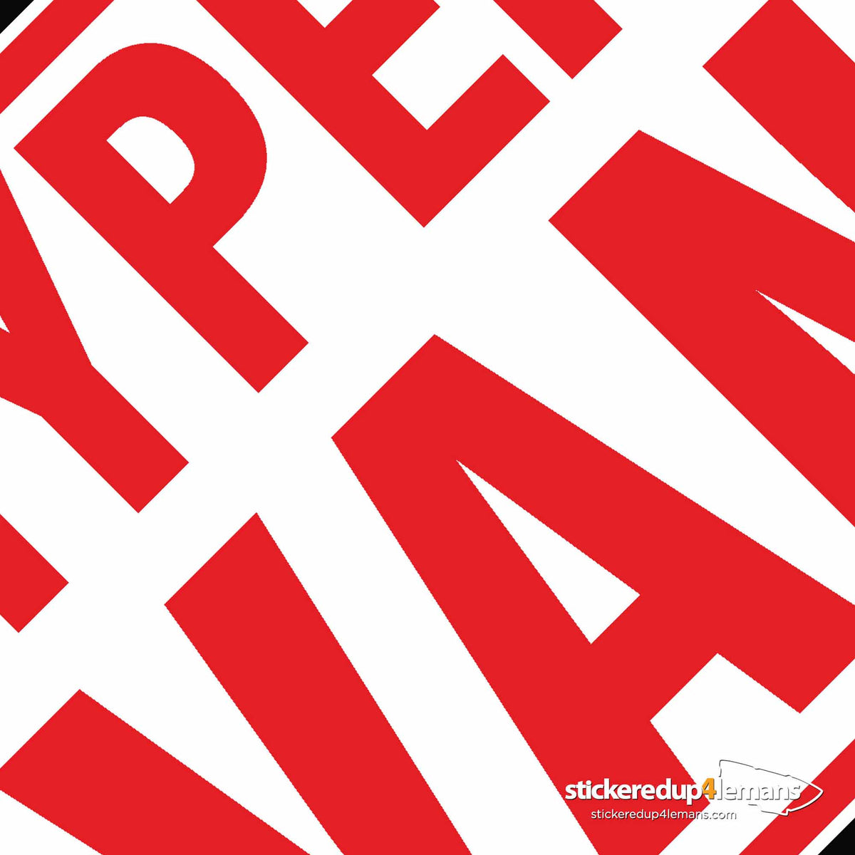 HYPERVAN Class Sticker