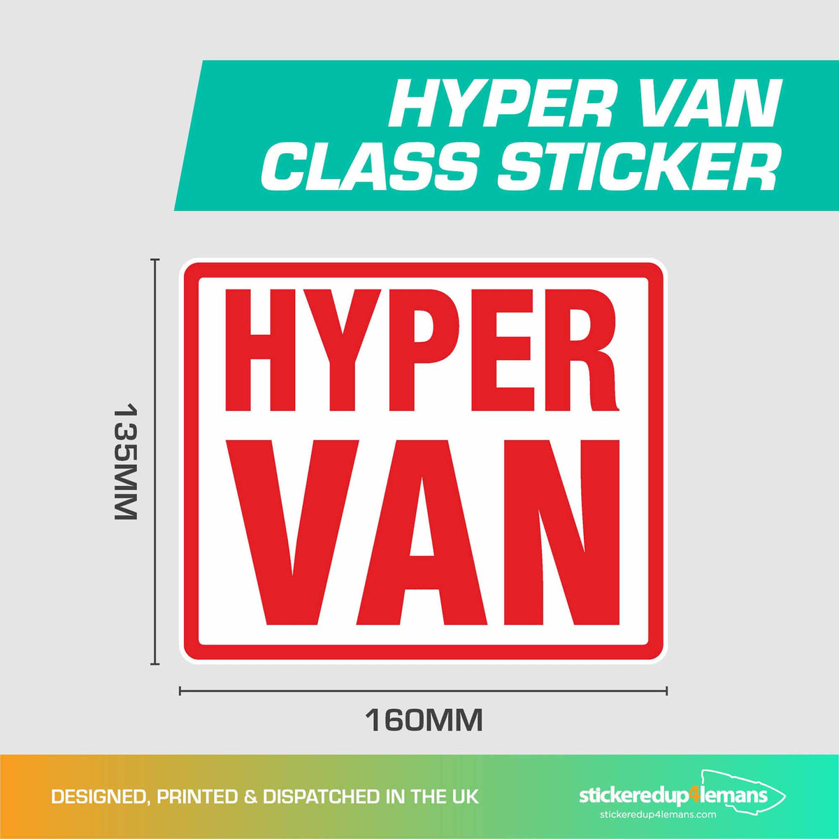 HYPERVAN Class Sticker