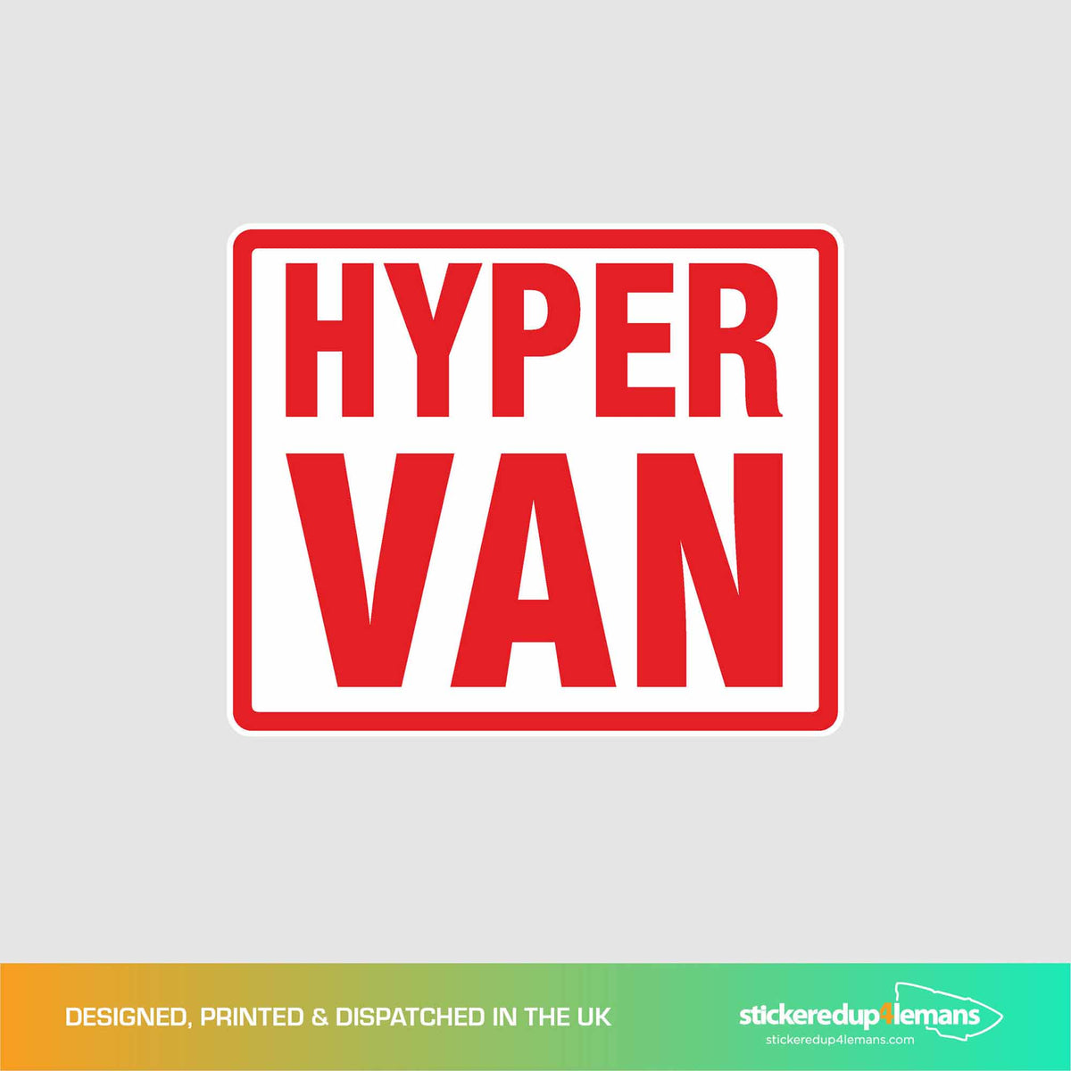 HYPERVAN Class Sticker