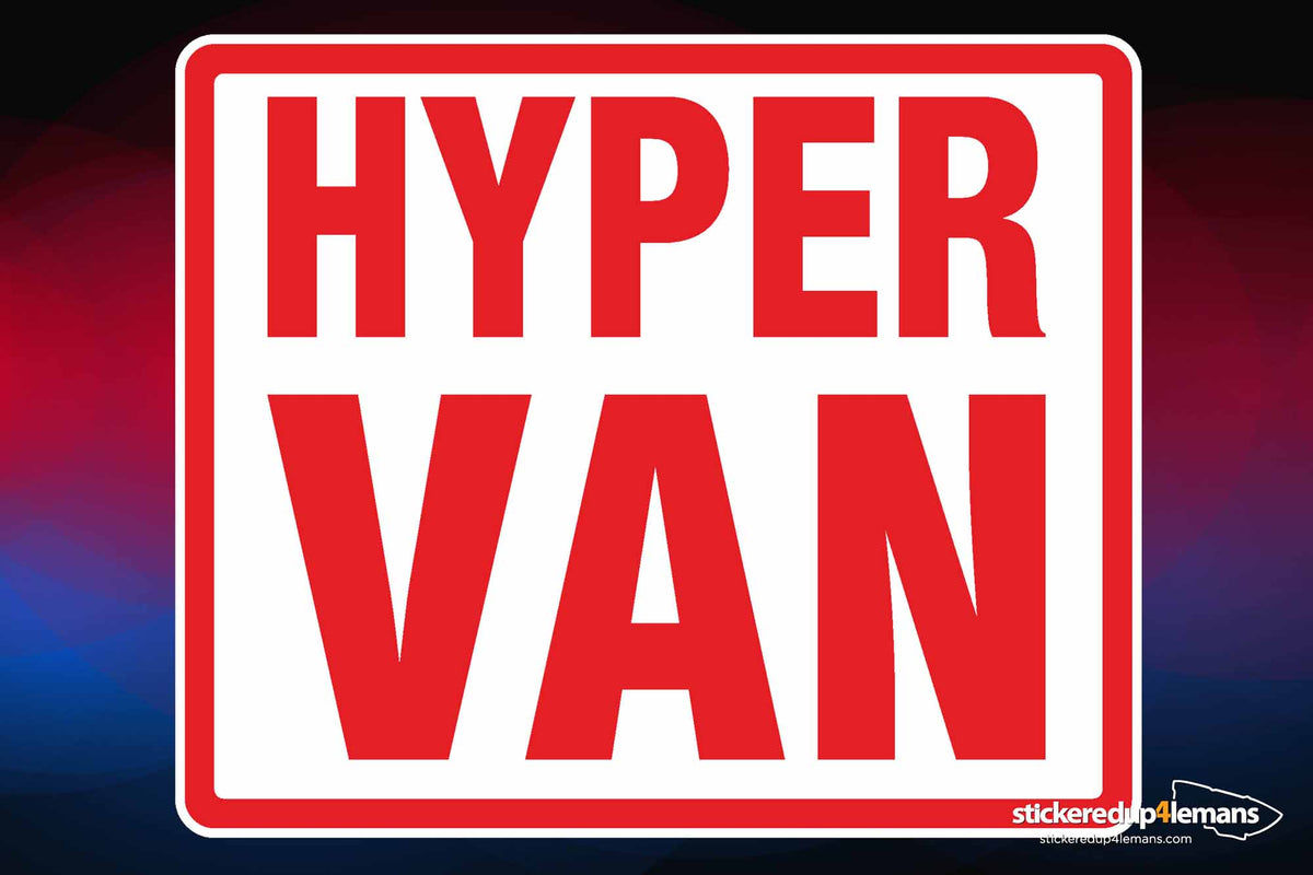 HYPERVAN Class Sticker