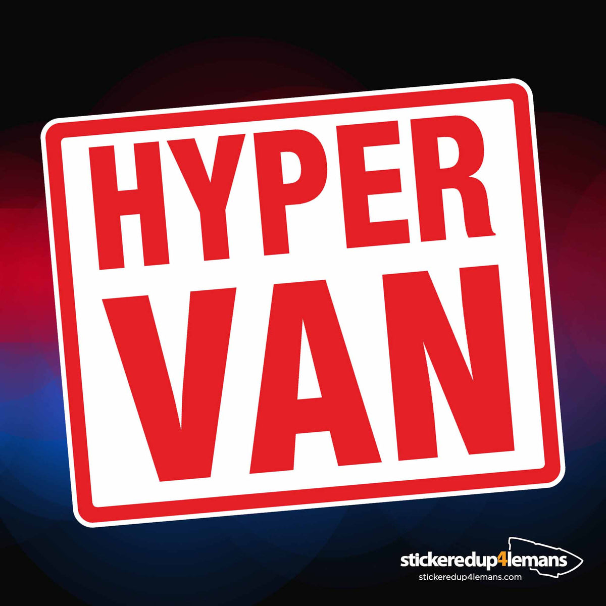HYPERVAN Class Sticker