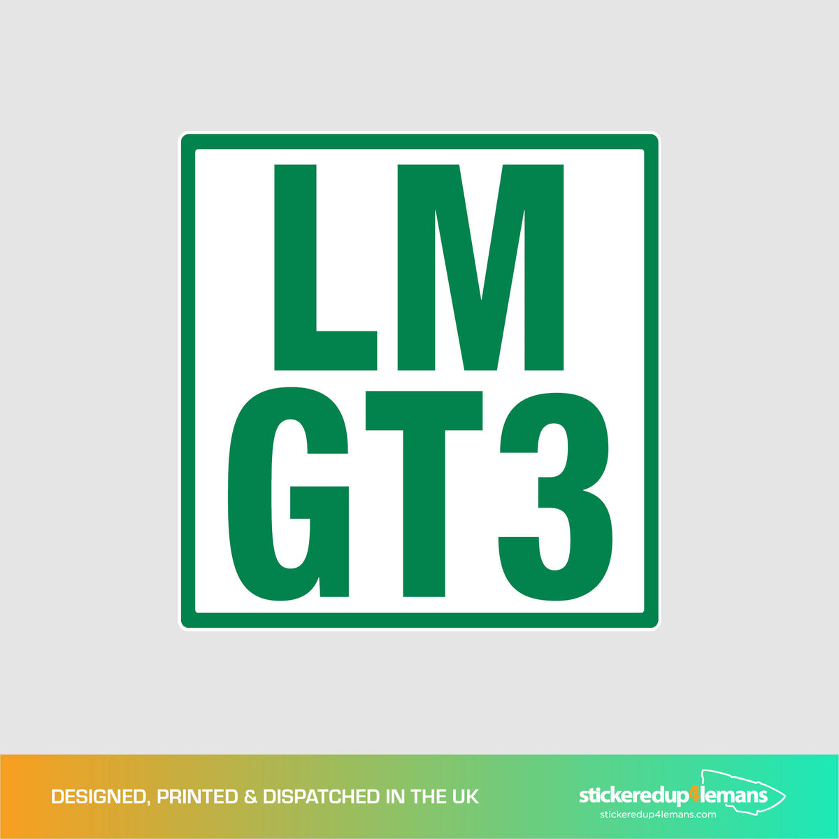 Le Mans Class Sticker - LMGT3