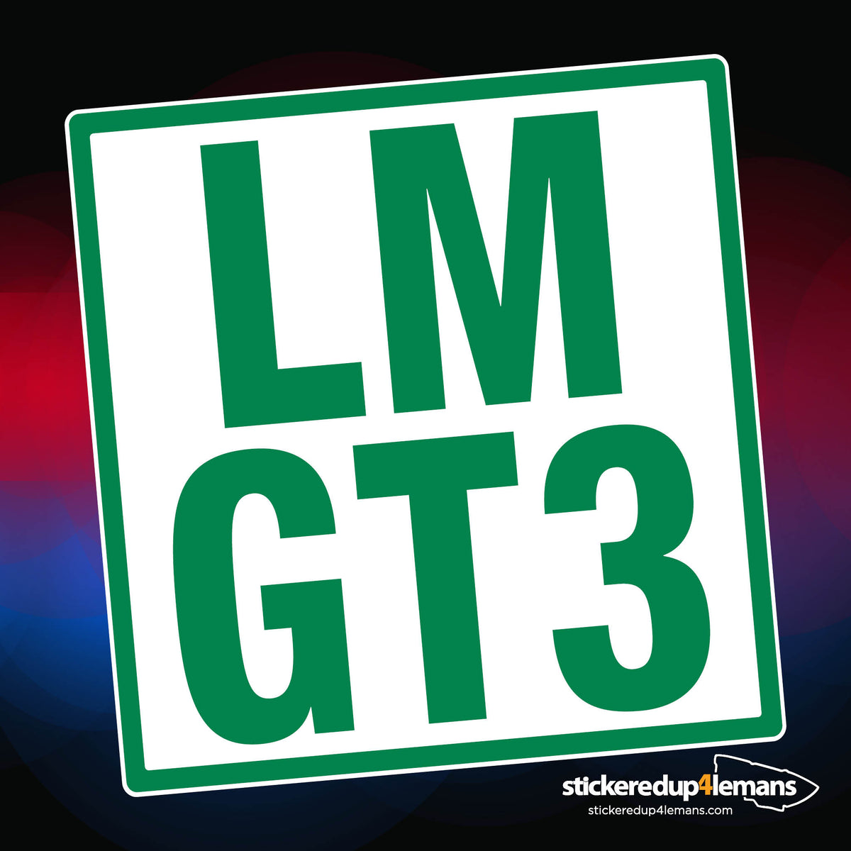 Le Mans Class Sticker - LMGT3